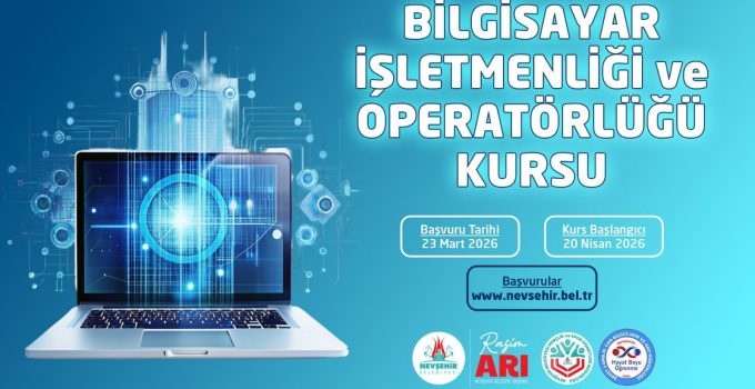 Kapadokya Eğitim Merkezi (KAPEM)’de 5 Kurs Başlıyor