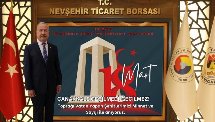 NTB Başkanı Salaş’tan 18 Mart Çanakkale Zaferi Mesajı