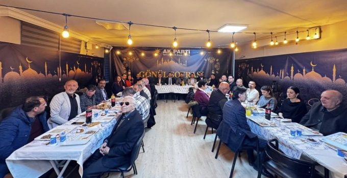 AK Parti Nevşehir Teşkilatı Basın Mensupları İle İftar Programında Bir Araya Geldi