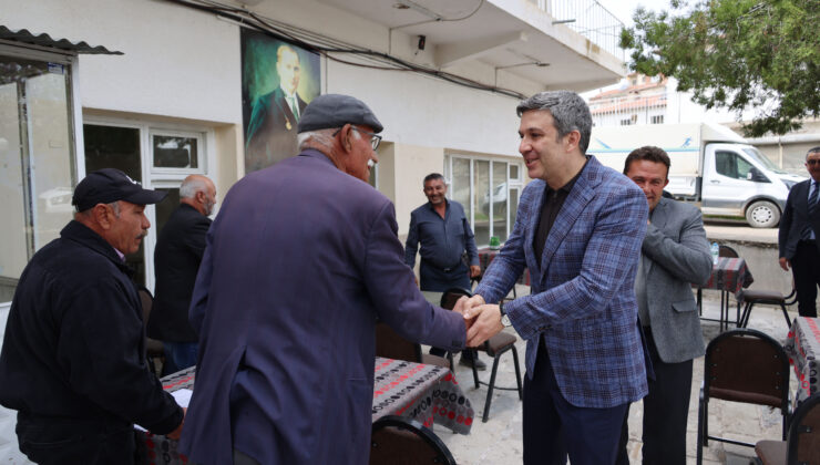 Başkan Aslanbay, Sarıhıdır Köyünde Vatandaşlarla Bir Araya Geldi