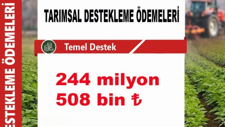 Nevşehir’de Çiftçilere 1,18 Milyar TL’lik Destek Ödemesi