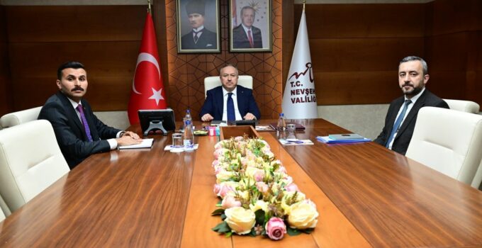 Nevşehir Valisi Ali Fidan, Bakanlar Toplantısına Katıldı