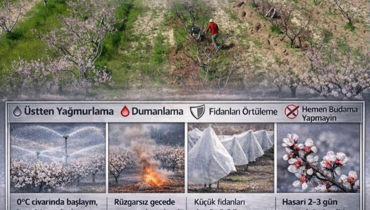 Nevşehir’de Zirai Don Uyarısı: Çiftçilere Kritik Önlem Çağrısı