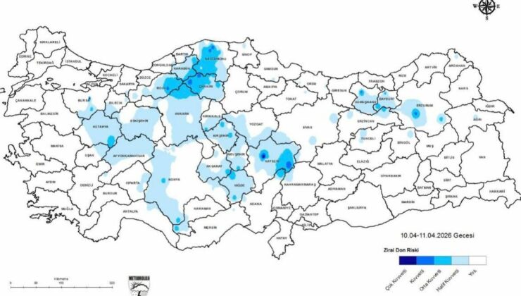 Nevşehir’de Don Uyarısı: Üreticilere Kritik Çağrı