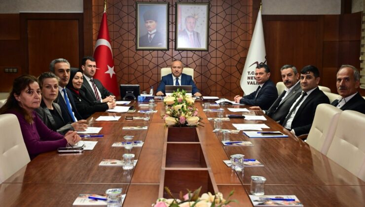 Nevşehir’de Toprak Koruma Kurulu Toplantısı Gerçekleştirildi