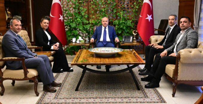 Vali Ali Fidan TÜİK Heyetini Kabul Etti