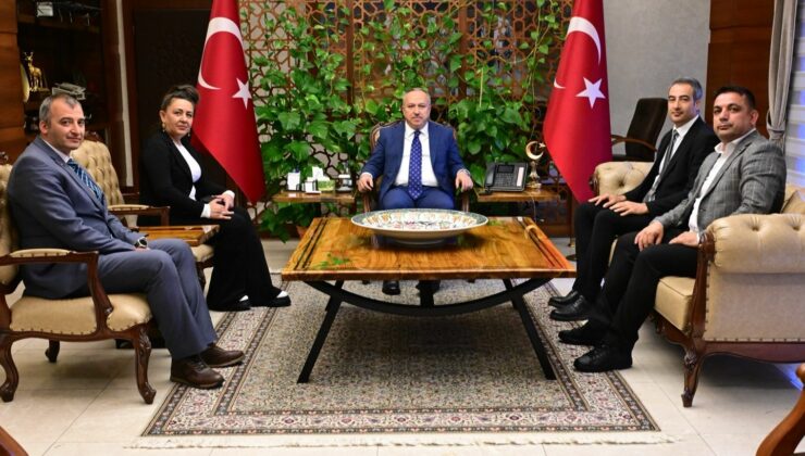 Vali Ali Fidan TÜİK Heyetini Kabul Etti