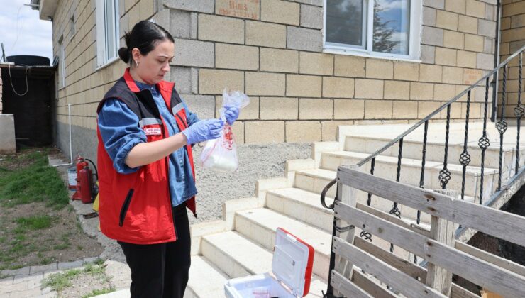 Nevşehir’de Süt Numune Alma Çalışmaları Sürüyor