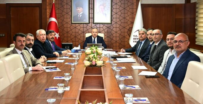 Kapadokya İl Özel İdareleri ve Belediyeler Birliği Encümen Toplantısı Yapıldı
