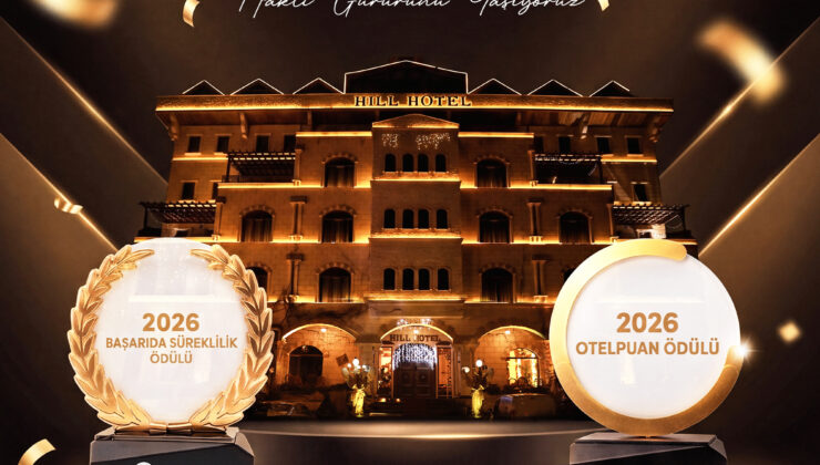 Kapadokya Hill Hotel & Spa’ya 2 Büyük Ödül Birden!