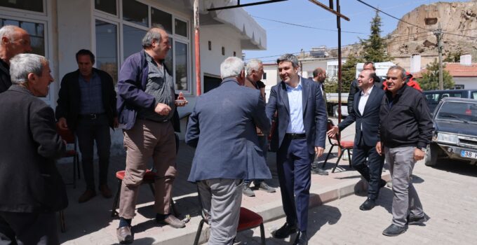 Kapadokya Alan Başkanı Aslanbay, Mazı Köyünde İncelemelerde Bulundu