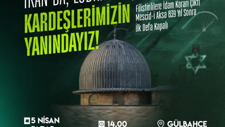 Nevşehir’de Filistin İçin Ses Yükseltilecek