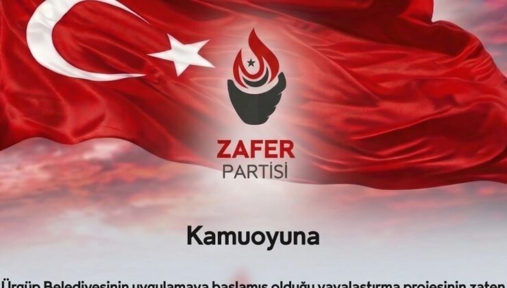 “Zafer Partisi’nden Ürgüp Trafiğine Sert Tepki: ‘Yayalaştırma Sorunu Büyüttü’”