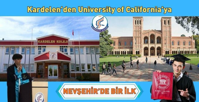 Kardelenli Kızılöz, Dünyanın Seçkin Üniversitesi University Of California Tarafından Kabul Edildi