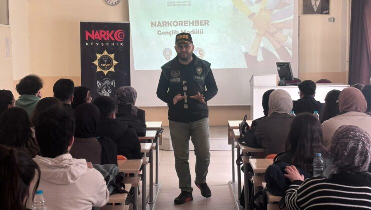 Nevşehir’de Narkotikten Geniş Kapsamlı Bilgilendirme Çalışması