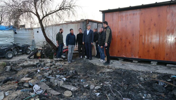 Geçmiş Olsun Ziyaretinde Bulunan Aslanbay: Bölge Silüetine Uygun Yapılar İnşa Edilecek