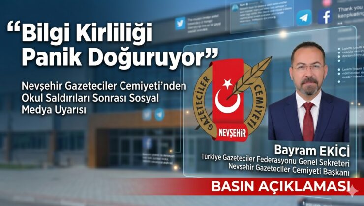 Başkan Bayram Ekici’den Sosyal Medya Uyarısı: “Bilgi Kirliliği Panik Doğuruyor”