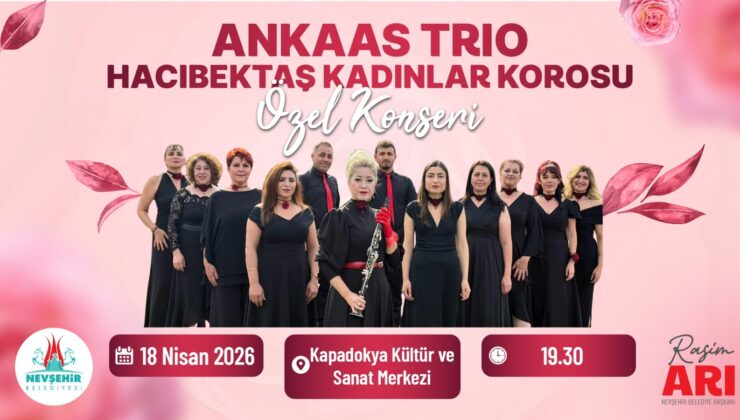 ANKAAS Üçlüsü ve Hacıbektaş Kadınlar Korosu Konseri