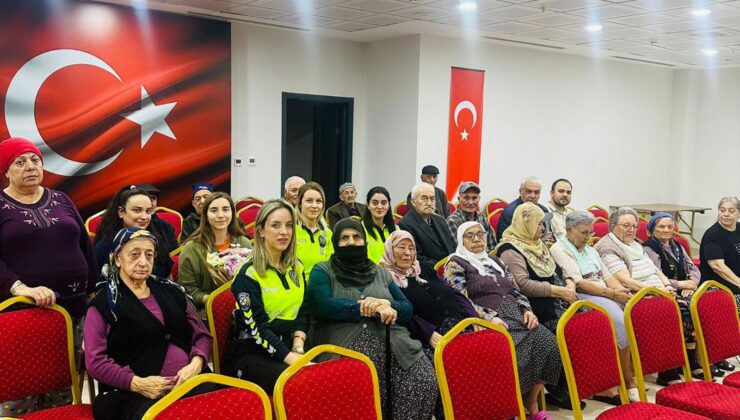 Huzurevinde Trafik Bilinci Eğitimi Verildi