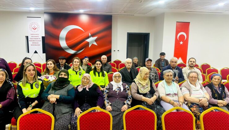 Huzurevinde Trafik Bilinci Eğitimi Verildi