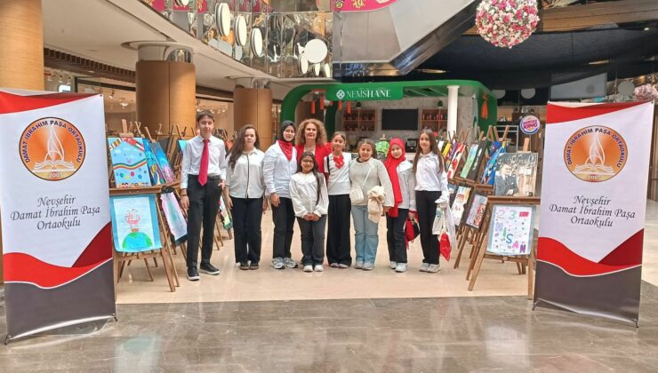 23 Nisan Resim Sergisi Düzenlendi