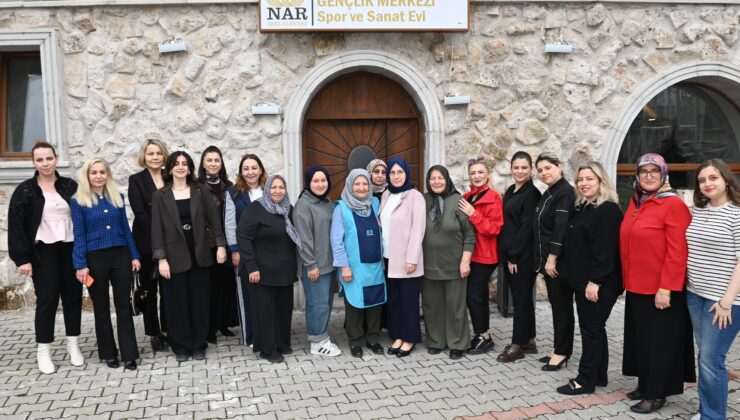 Nar’da Kursiyerlere Anlamlı Ziyaret