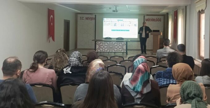 NEVÜ Öğretim Üyesinden “Kadına Yönelik Şiddetle Mücadele” Eğitimi