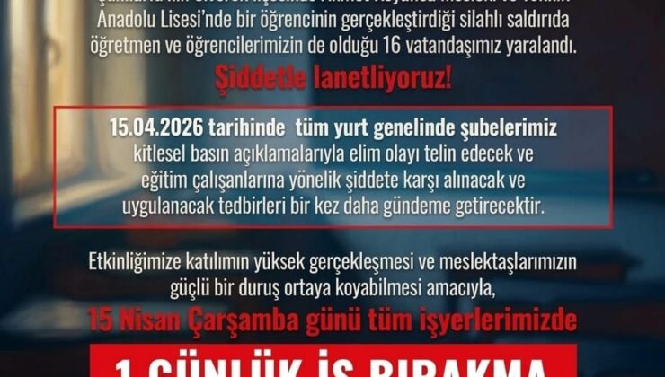 Nevşehir’de Eğitim Çalışanlarından İş Bırakma Kararı: “Sessiz Kalmayacağız!”
