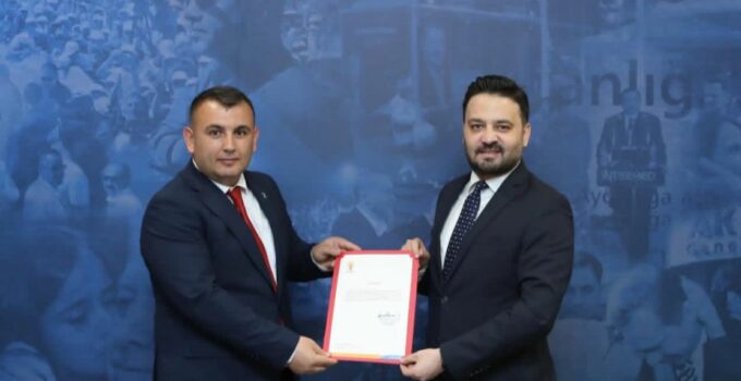 Kozaklı İlçe Başkanlığı’nda Görev Değişimi