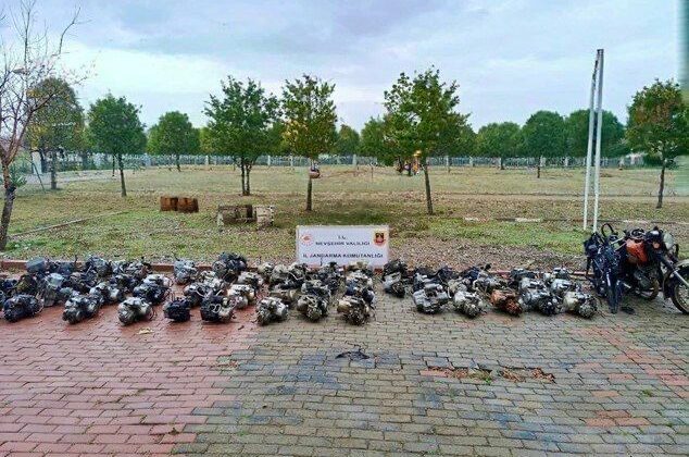 Şase Numarası Kazınmış Motorlar Yakalandı