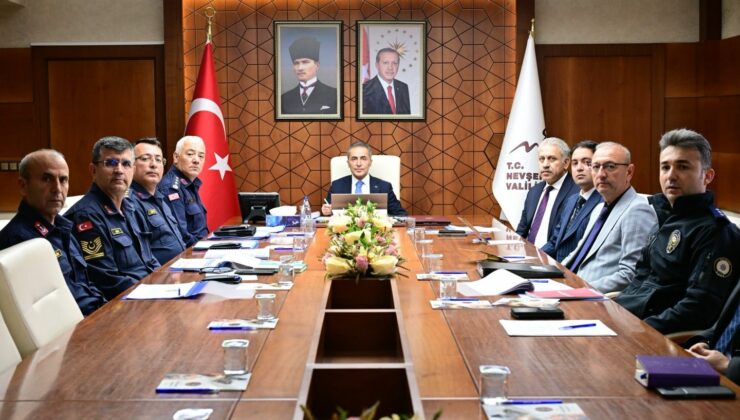 Nevşehir’de Güvenlik Zirvesi: Asayiş Toplantısı Gerçekleştirildi