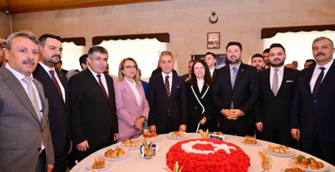 Nevşehir Protokolü Bayramlaşma Programında Bir Araya Geldi