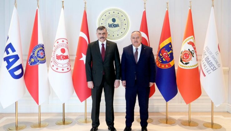 Bakan Çiftçi’den Emniyet Genel Müdürü Ali Fidan’a Ziyaret