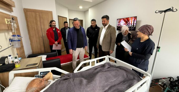 Milletvekili Çalışkan’dan Hastanede Geçmiş Olsun Ziyareti