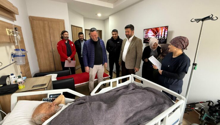 Milletvekili Çalışkan’dan Hastanede Geçmiş Olsun Ziyareti