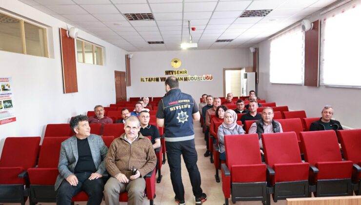 Nevşehir’de İl Tarım ve Orman Müdürlüğü Personeline “Narko Rehber” Eğitimi