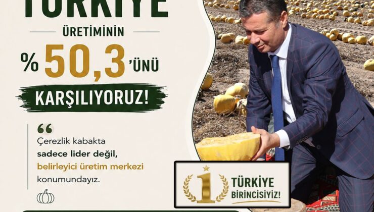 Nevşehir, Çerezlik Kabak Üretiminde Türkiye Birincisi Oldu