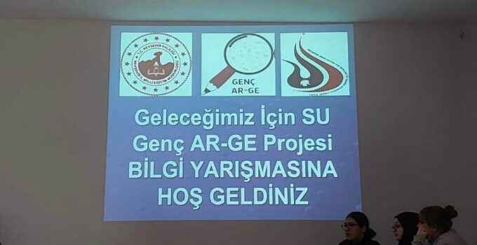 22 Mart Dünya Su Günü Bilgi Yarışması Düzenlendi