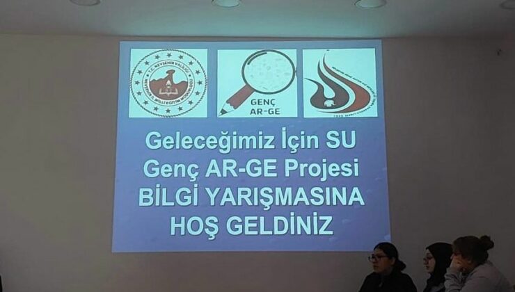 22 Mart Dünya Su Günü Bilgi Yarışması Düzenlendi