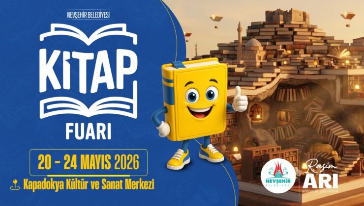 Nevşehir Kitap Fuarı 20 Mayıs’ta Kapılarını Aralıyor