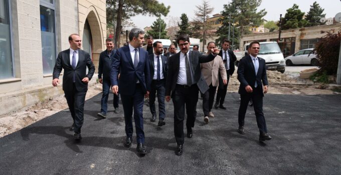 Başkan Aslanbay ve Kaymakam Coşkun, Mustafapaşa’da Temaslarda Bulundu