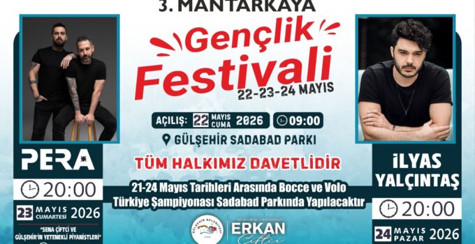 Gülşehir’de Mantarkaya Gençlik Festivali Heyecanı Başlıyor