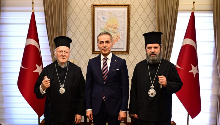 Nevşehir Valisi Hüseyin Kök, Fener Rum Patriği Bartholomeos’u Kabul Etti