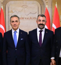 Başkan Güneş Vali Kök’ü Makamında Ziyaret Etti