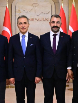 Başkan Güneş Vali Kök’ü Makamında Ziyaret Etti