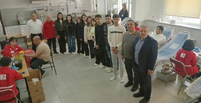 NEVÜ Gülşehir Sosyal Bilimler MYO’dan Kan Bağışı Kampanyasına Yoğun İlgi
