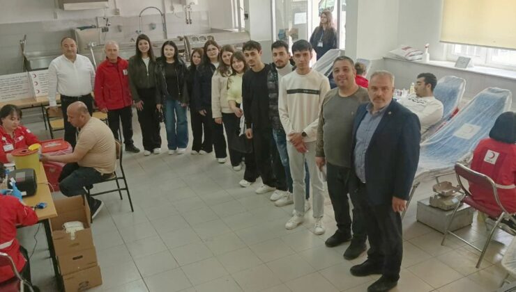 NEVÜ Gülşehir Sosyal Bilimler MYO’dan Kan Bağışı Kampanyasına Yoğun İlgi