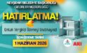 Hatırlatma; Verginizi Ödemeyi Unutmayın!