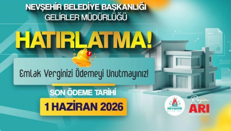 Hatırlatma; Verginizi Ödemeyi Unutmayın!