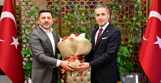 Başkan Rasim Arı’dan Vali Hüseyin Kök’e Hayırlı Olsun Ziyareti